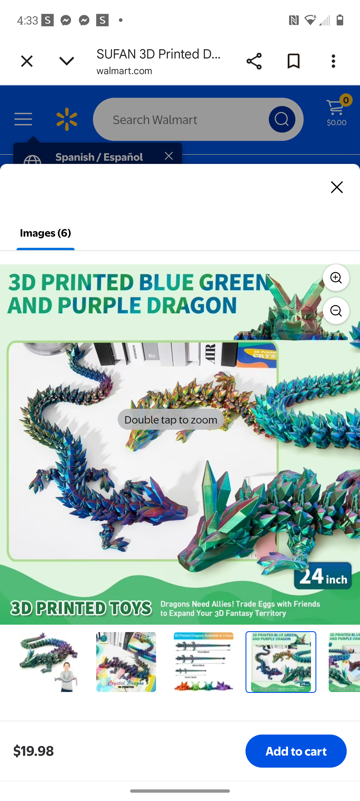 Flexi crystal dragon